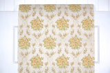1960s Floral Vintage Wallpaper