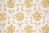 1960s Floral Vintage Wallpaper