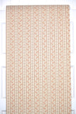 1970s Floral Stripe Vintage Wallpaper