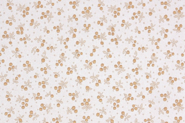 1980s Floral Vintage Wallpaper