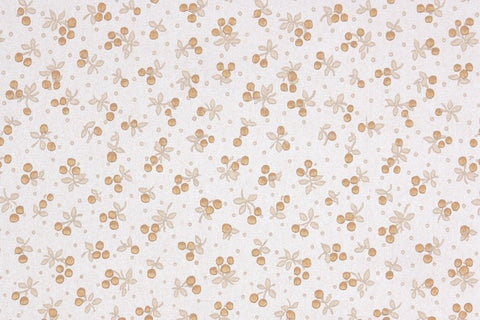 1980s Floral Vintage Wallpaper