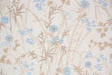 1970s Floral Vintage Wallpaper