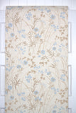 1970s Floral Vintage Wallpaper