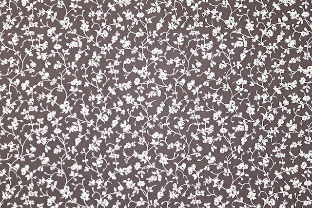 1970s Floral Vintage Wallpaper