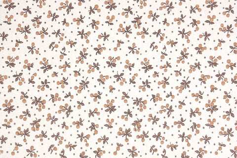 1980s Floral Vintage Wallpaper