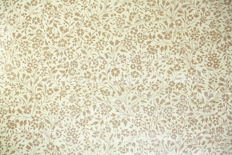 1970s Floral Vintage Wallpaper