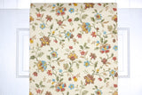 1970s Floral Vintage Wallpaper