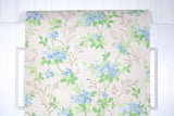 1960s Floral Vintage Wallpaper