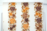 1970s Floral Vintage Wallpaper