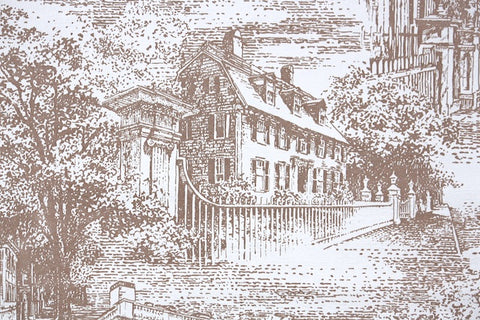 1960s Scenic Vintage Wallpaper