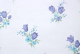 1960s Floral Vintage Wallpaper
