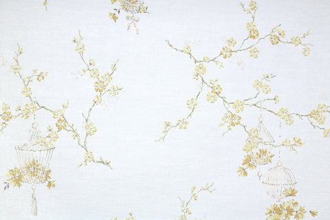 1950s Floral Vintage Wallpaper
