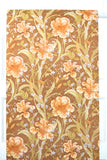1970s Floral Vintage Wallpaper