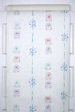1950s Floral Stripe Vintage Wallpaper
