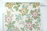 1970s Floral Vintage Wallpaper