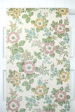 1970s Floral Vintage Wallpaper