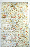 1970s Floral Vintage Wallpaper