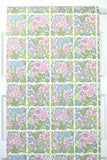 1970s Floral Vintage Wallpaper