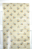 1970s Floral Vintage Wallpaper
