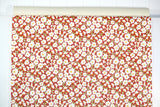 1970s Floral Vinyl Vintage Wallpaper