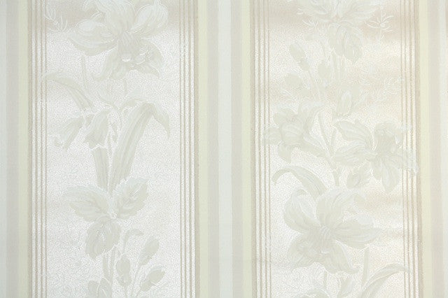1940s Floral Vintage Wallpaper