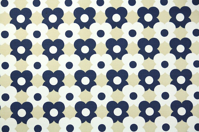 1970s Geometric Vintage Wallpaper