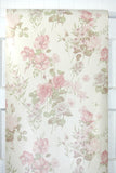 1980s Floral Vintage Wallpaper