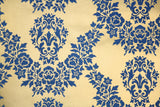 1970s Vintage Flock Wallpaper