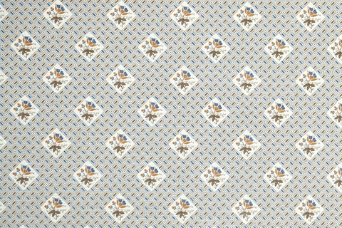 1970s Floral Vintage Wallpaper