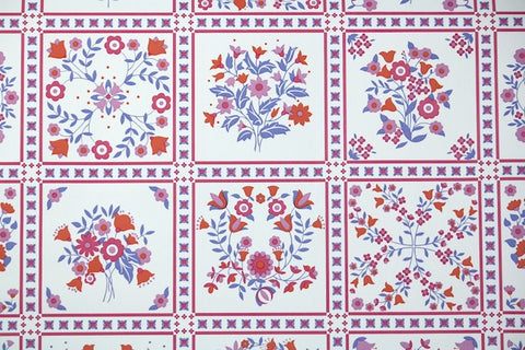 1970s Kitchen Vintage Wallpaper