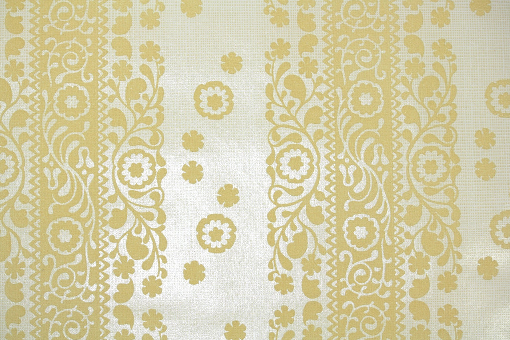 1970s Vintage Flock Wallpaper