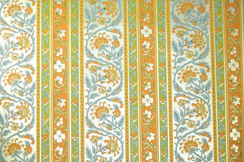1970s Stripe Vintage Wallpaper