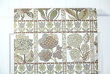 1970s Floral Vintage Wallpaper