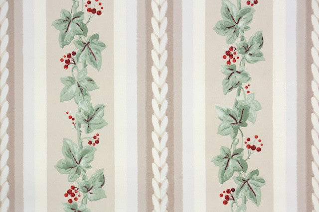 1940s Kitchen Vintage Wallpaper