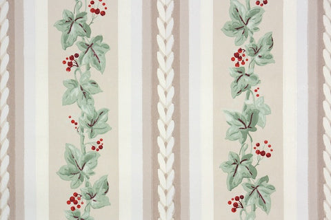 1940s Kitchen Vintage Wallpaper