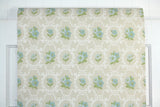 1960s Floral Vintage Wallpaper