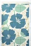 1970s Floral Vintage Wallpaper
