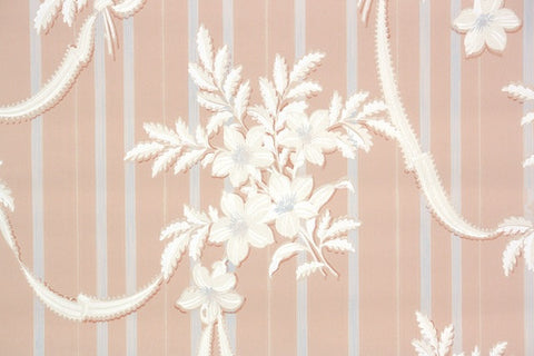 1930s Floral Vintage Wallpaper