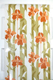1970s Floral Vintage Wallpaper