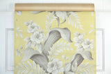 1950s Floral Vintage Wallpaper