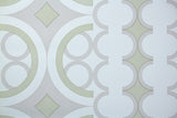 1970s Geometric Vintage Wallpaper