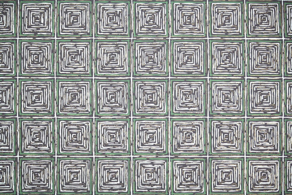 1950s Geometric Vintage Wallpaper