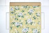 1950s Floral Vintage Wallpaper