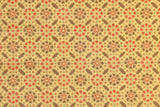 1970s Geometric Vinyl Vintage Wallpaper