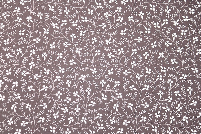 1970s Floral Vintage Wallpaper