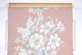 1940s Floral Vintage Wallpaper