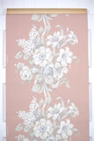 1940s Floral Vintage Wallpaper