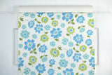 1970s Floral Vintage Wallpaper