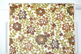 1970s Floral Vintage Wallpaper