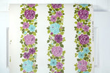 1970s Floral Vintage Wallpaper